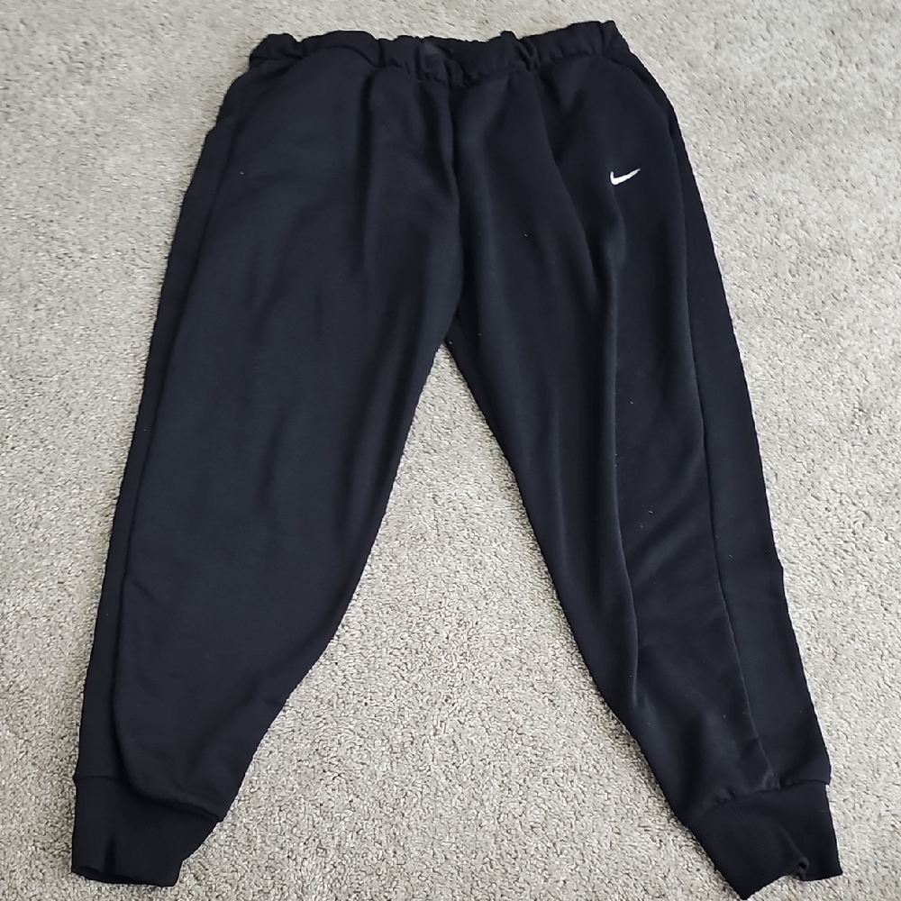 Nike Black Joggers with Logo